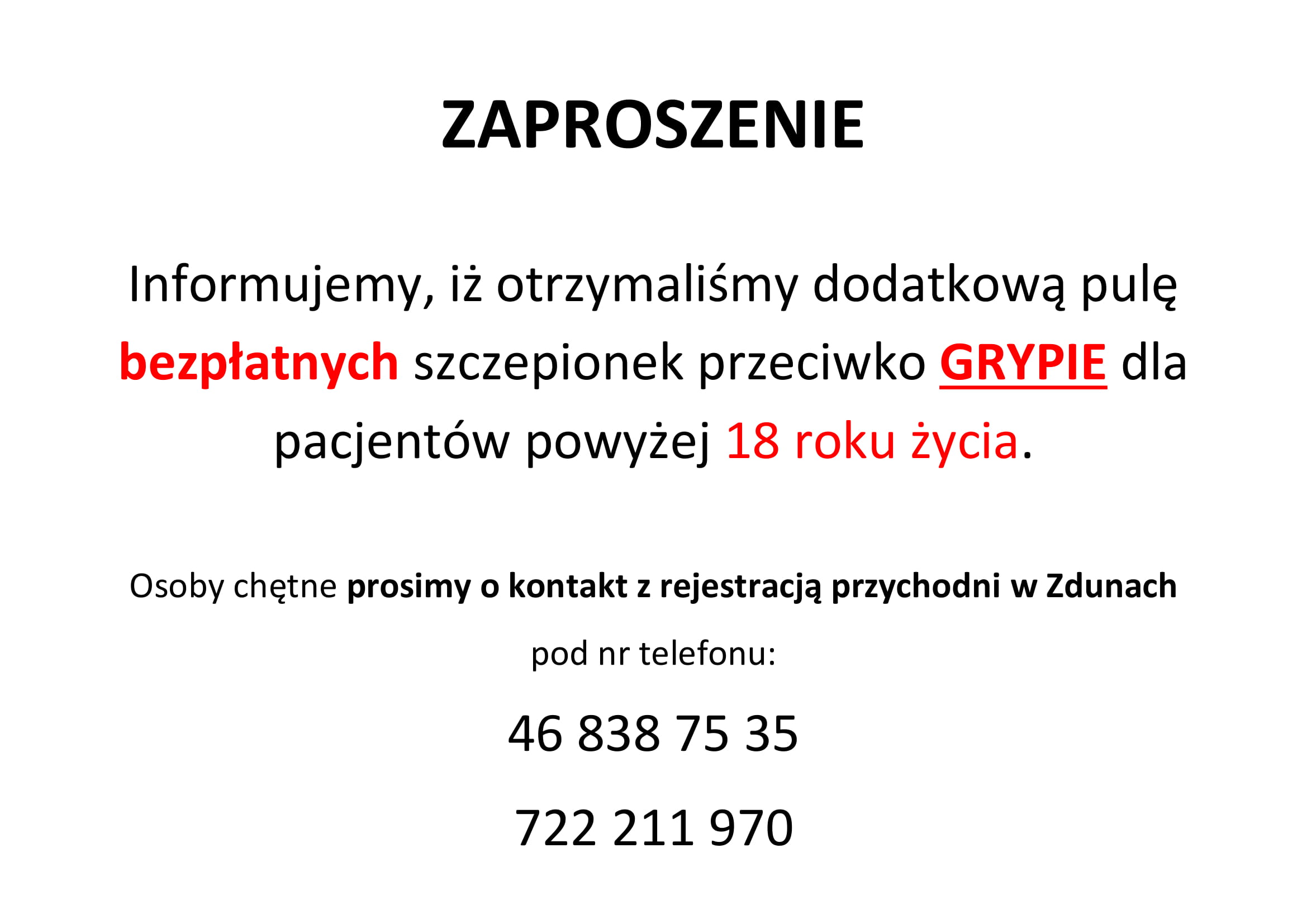 OGLOSZENIE SZCZEPIENIA GRYPA 2020 v3 1